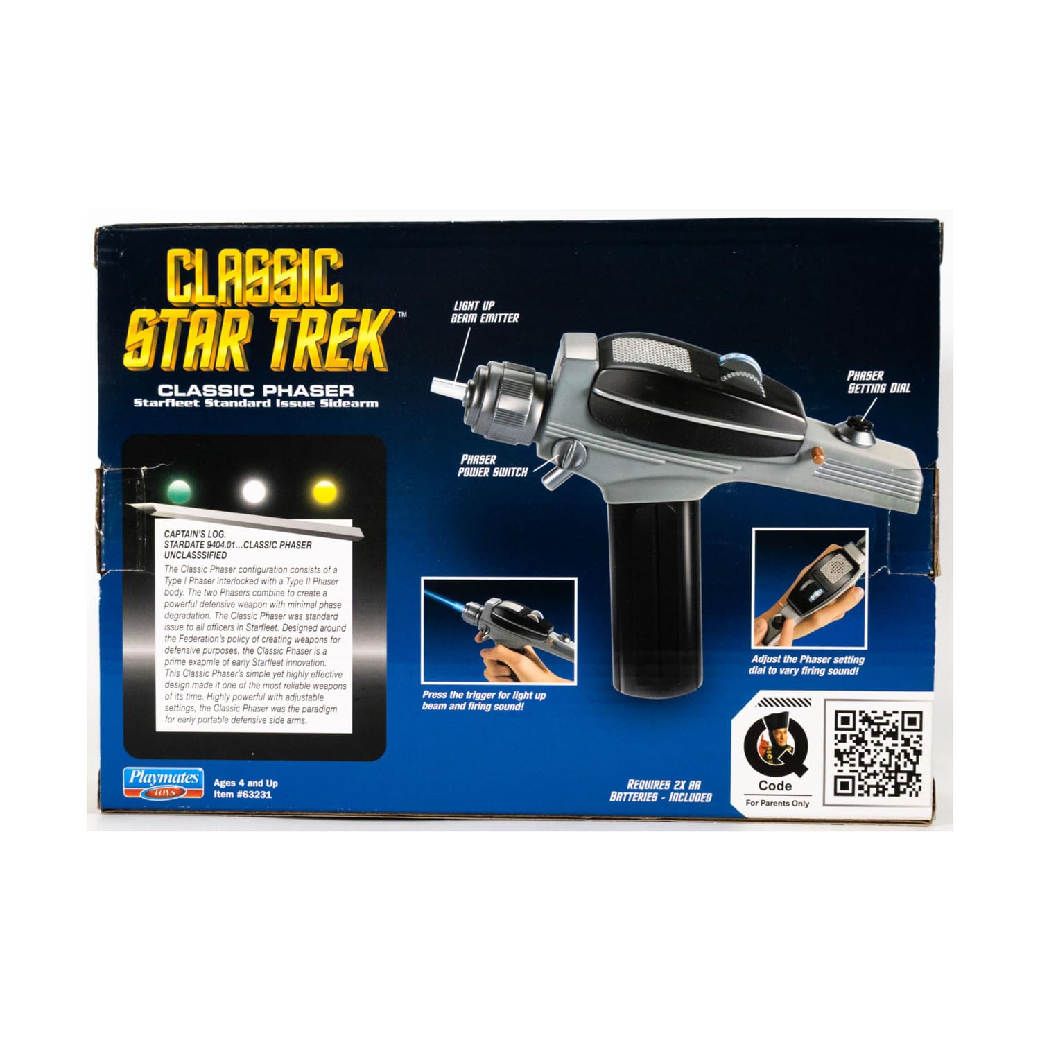 その他 STAR TREK U.S.S. L-PLATED PHASER Amazon.com: Star Trek Universe: 